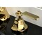 Kingston Brass KS4462KL Widespread Bathroom Faucet with Brass Pop-Up, Polished Brass KS4462KL - alternate 5